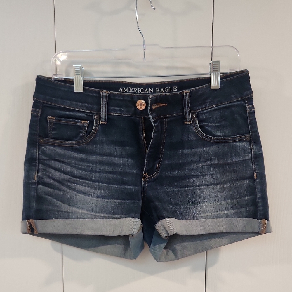 American Eagle Outfitters Blue Jean Shorts Classic Design